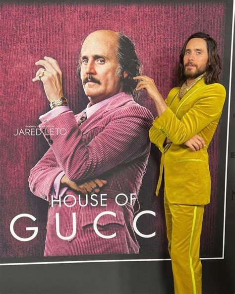 jared leto transformation to paolo gucci|jared of house Gucci.